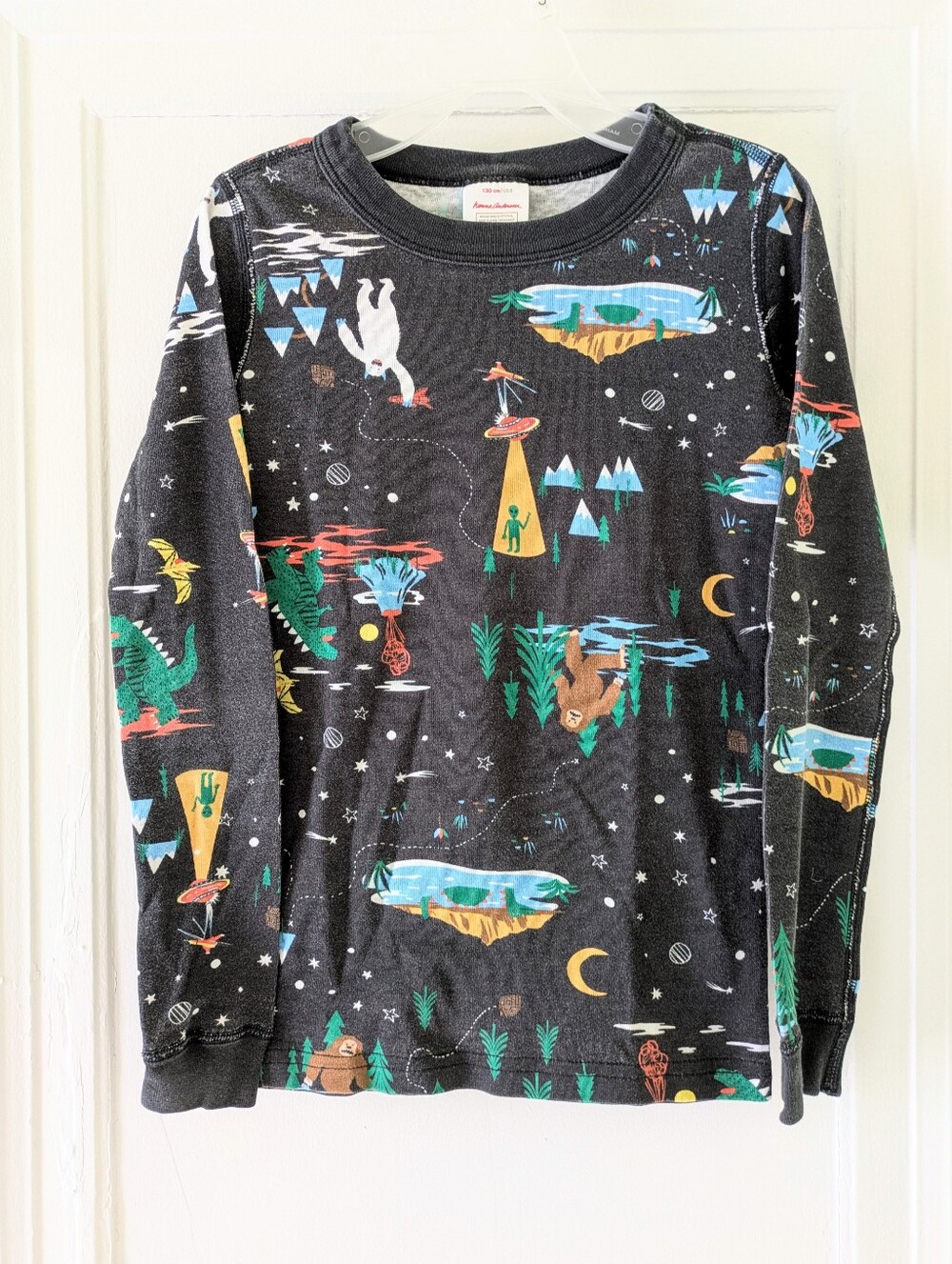 4/$25 Hanna Andersson Mythical Pajama Shirt